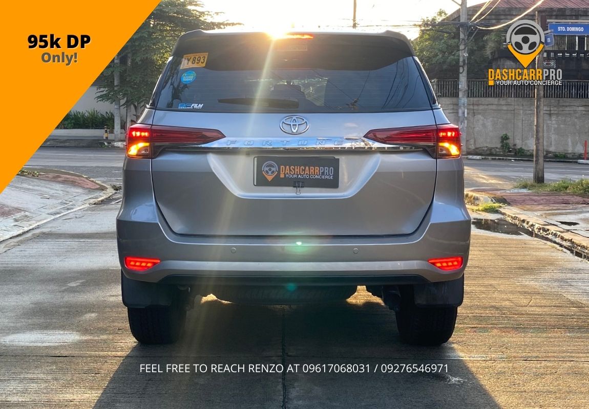 2020 Toyota Fortuner G 4x2 Automatic