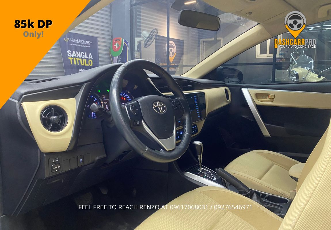 2017 Toyota Corolla Altis Automatic