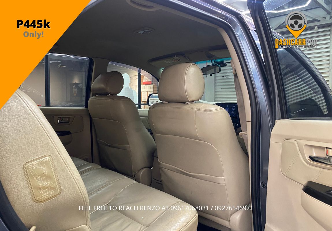 2007 Toyota Fortuner G 4x2 AT