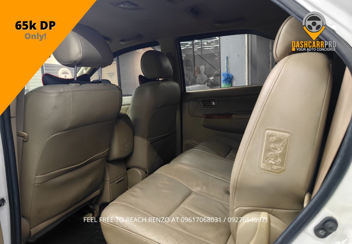 2010 Toyota Fortuner 4x2 Automatic