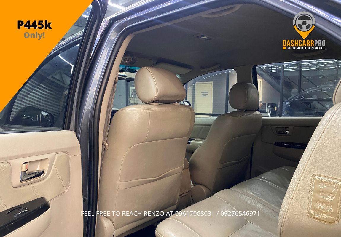 2007 Toyota Fortuner G 4x2 AT