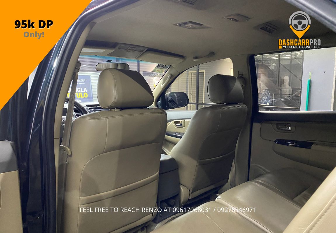2012 Toyota Fortuner 4x2 Automatic