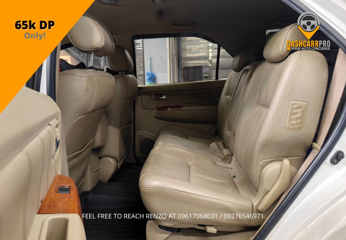 2010 Toyota Fortuner 4x2 Automatic