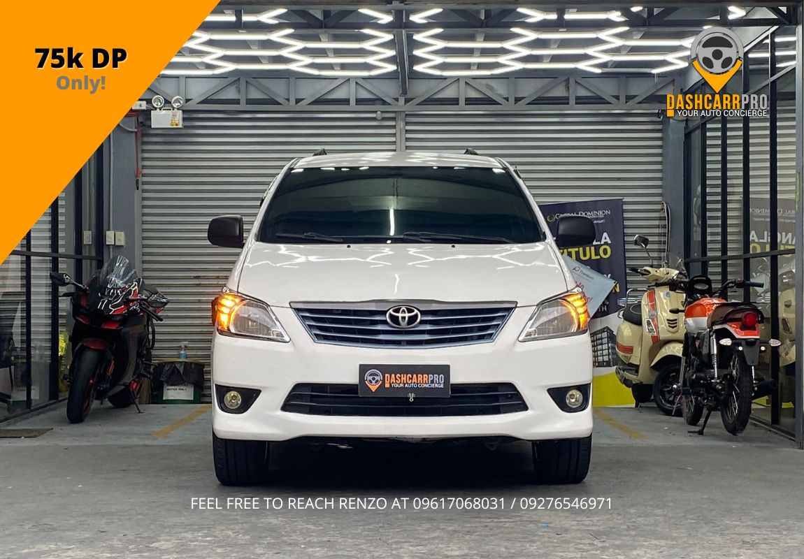 2013 Toyota Innova 2.5 E DLS