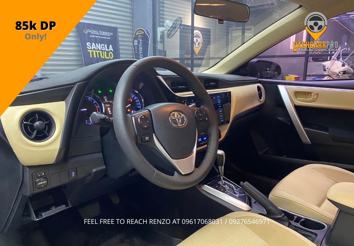 2017 Toyota Altis Automatic