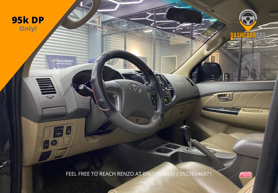 2012 Toyota Fortuner 4x2 Automatic