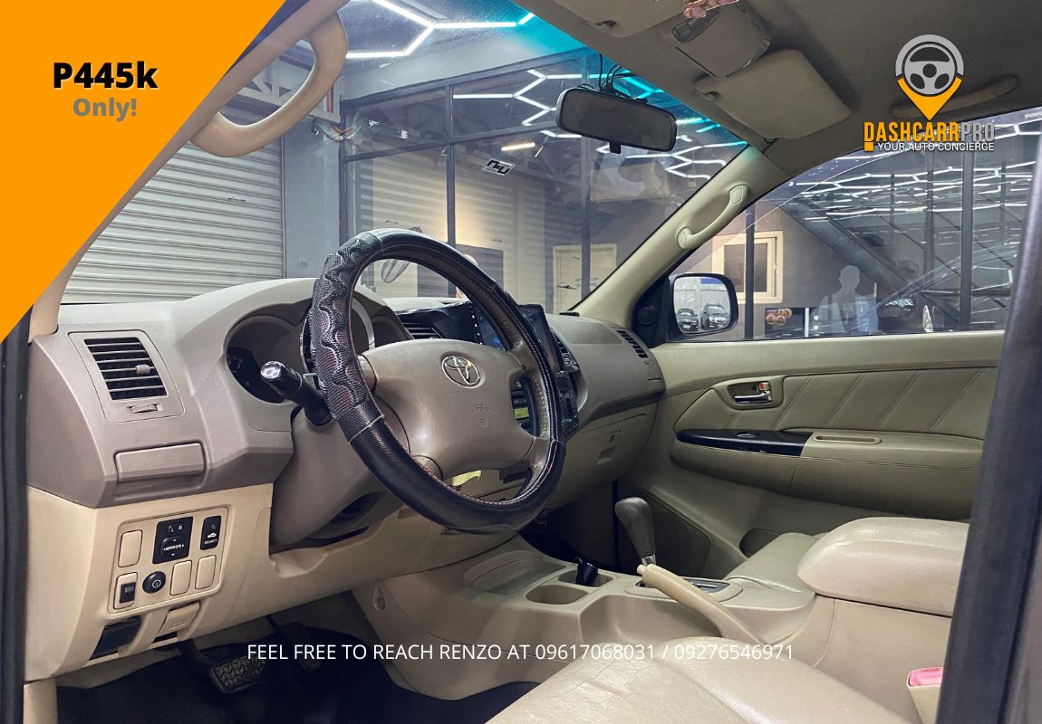 2007 Toyota Fortuner G 4x2 AT
