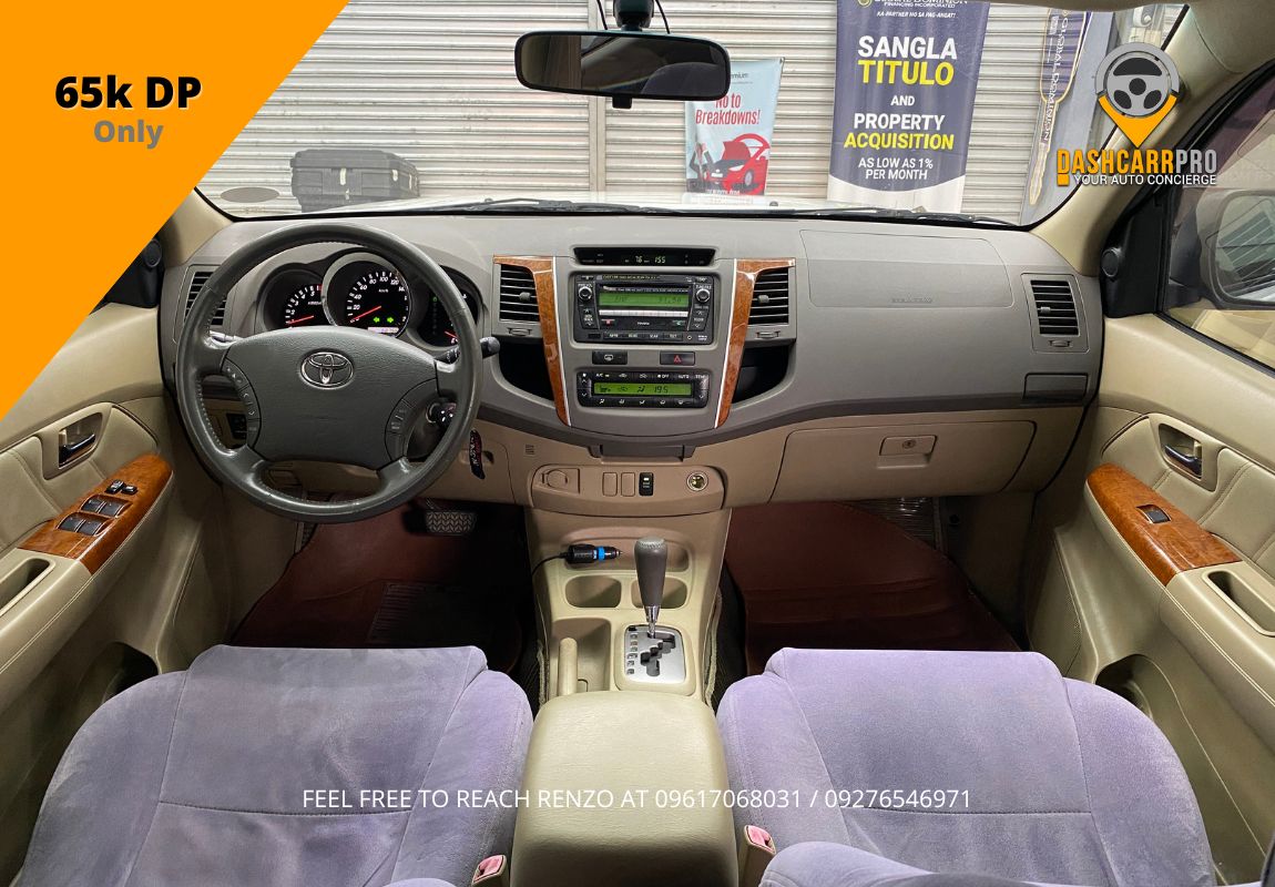 2010 Toyota Fortuner 4x2 Automatic