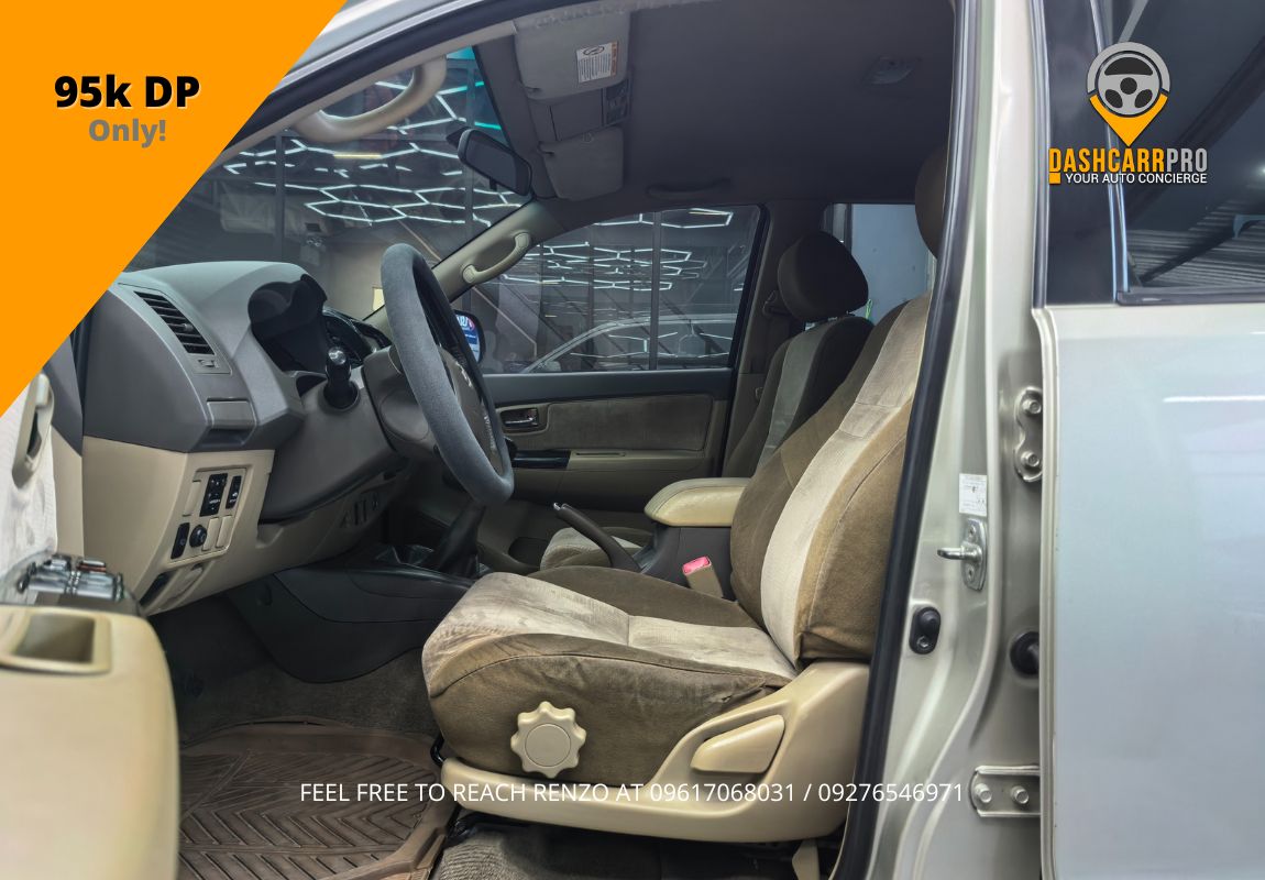 2012 Toyota Fortuner 4x2 MT
