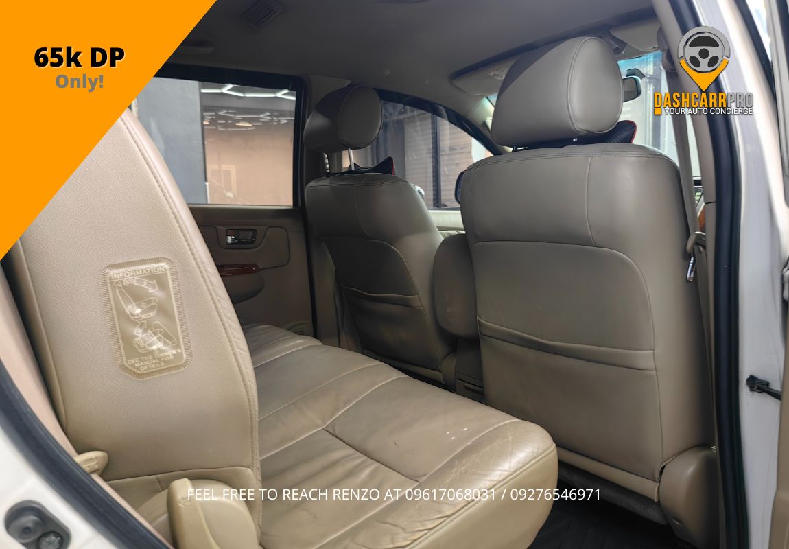 2010 Toyota Fortuner 4x2 Automatic