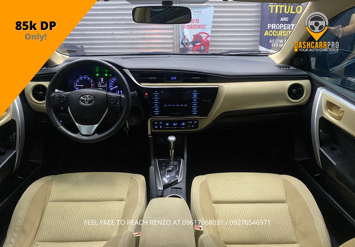 2017 Toyota Corolla Altis Automatic