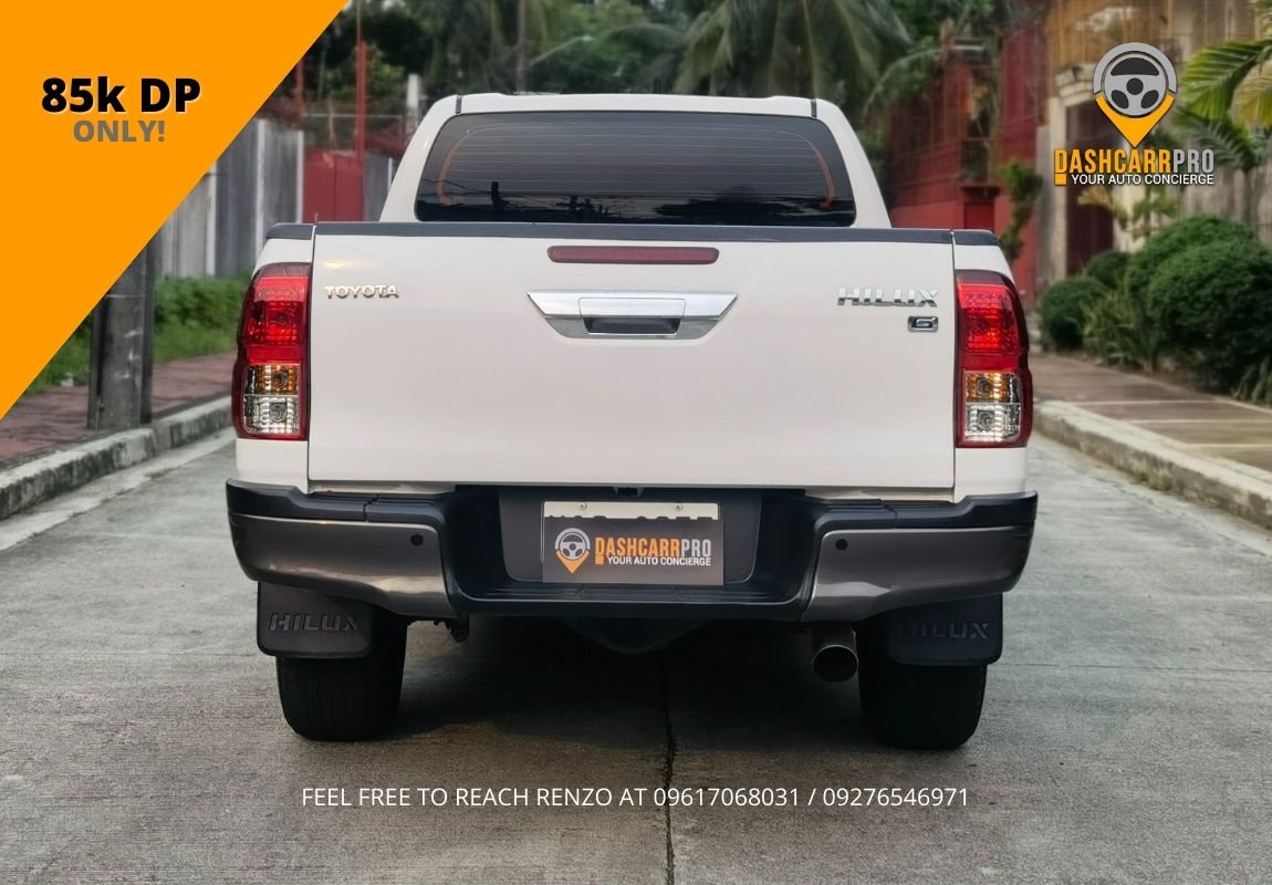 2017 Toyota Hilux G Manual