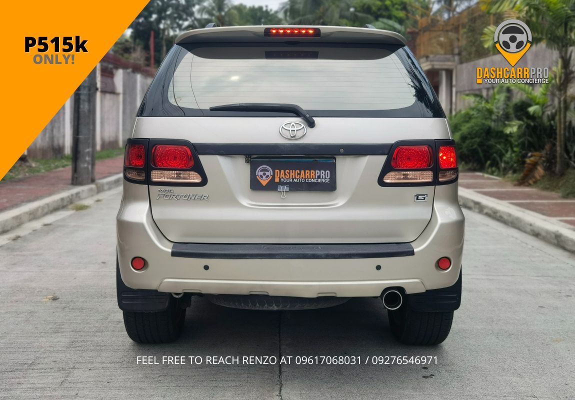 2008 Toyota Fortuner Automatic