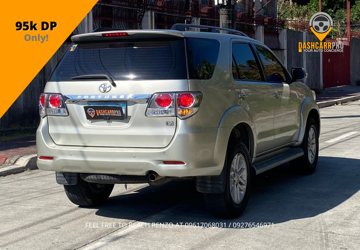 2013 Toyota Fortuner 4x2