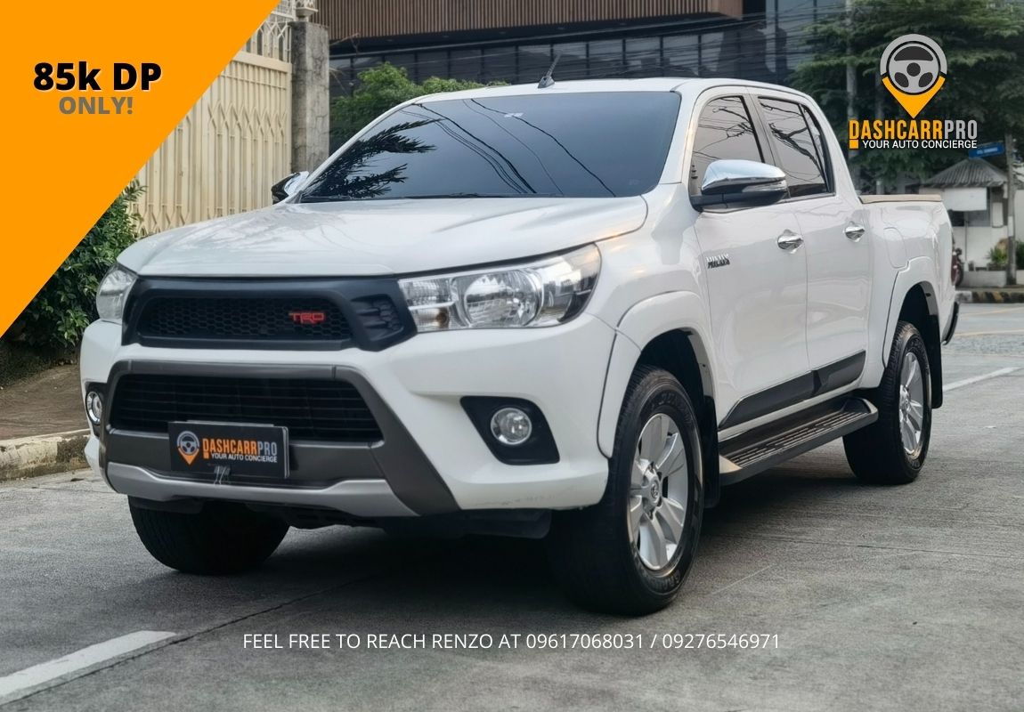 2017 Toyota Hilux G Manual