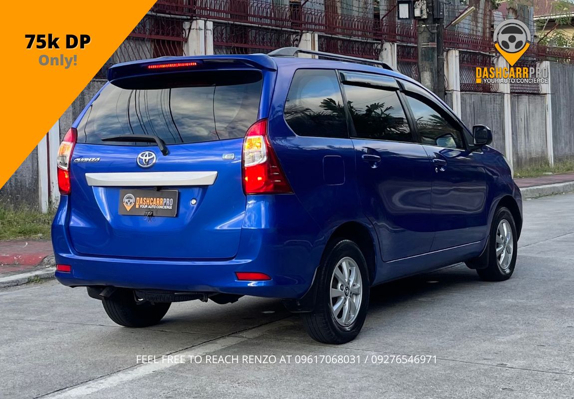 2016 Toyota Avanza 1.3 E Automatic