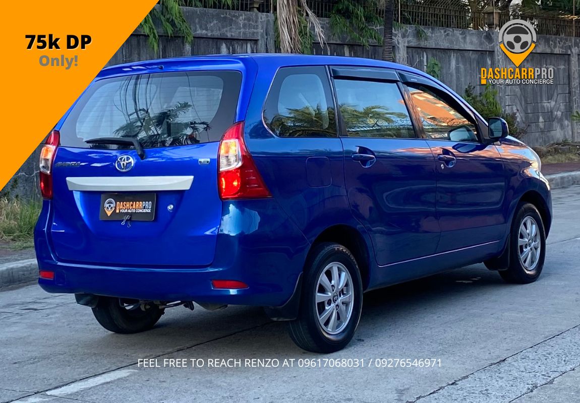 2016 Toyota Avanza 1.3 E Automatic