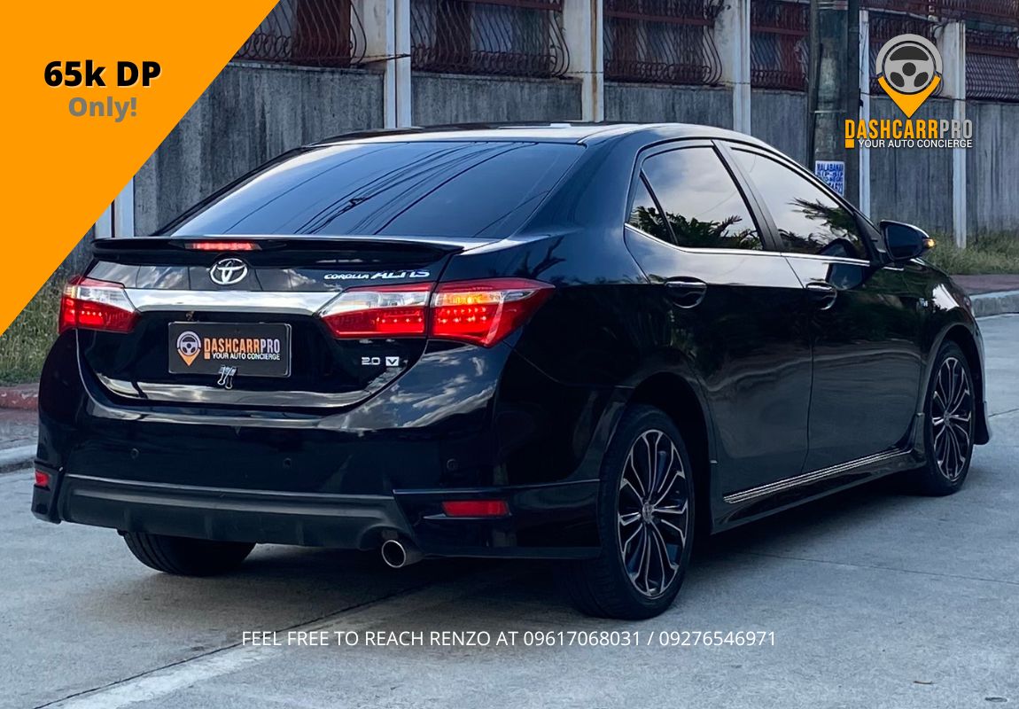 2014 Toyota Corolla Altis 2.0 V AT