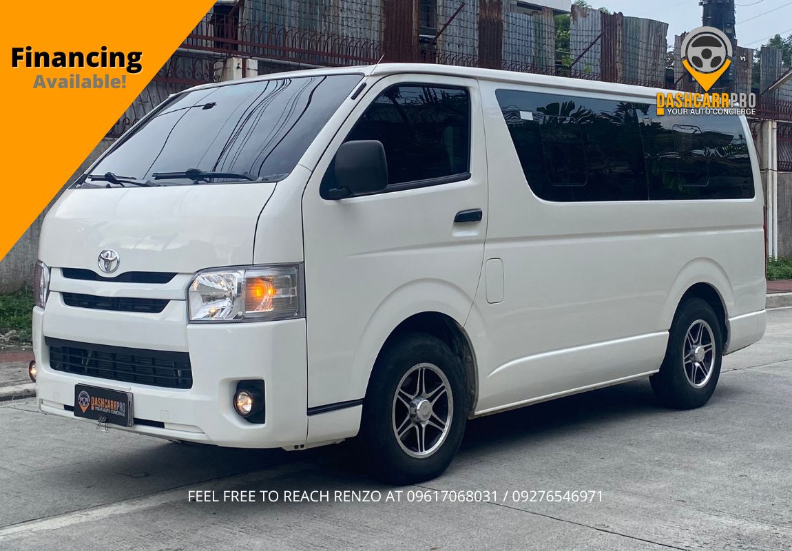 2018 Toyota HiAce Commuter Manual