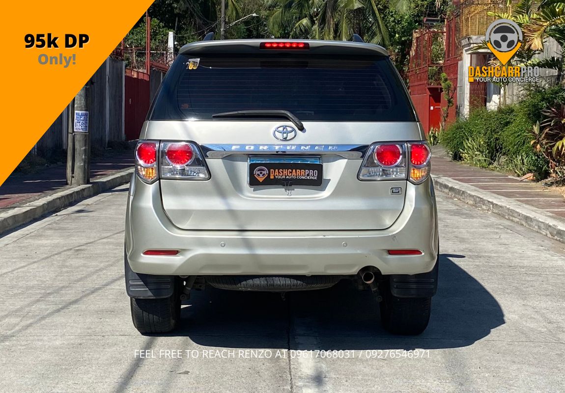 2013 Toyota Fortuner 4x2