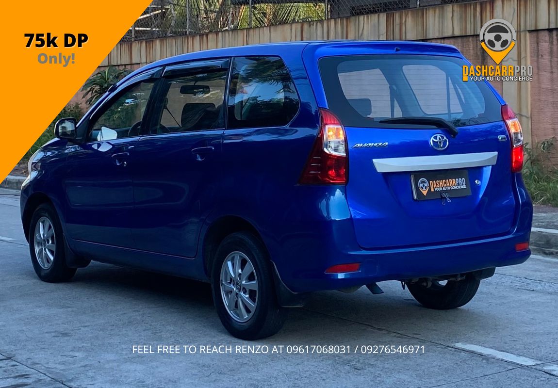 2016 Toyota Avanza 1.3 E Automatic