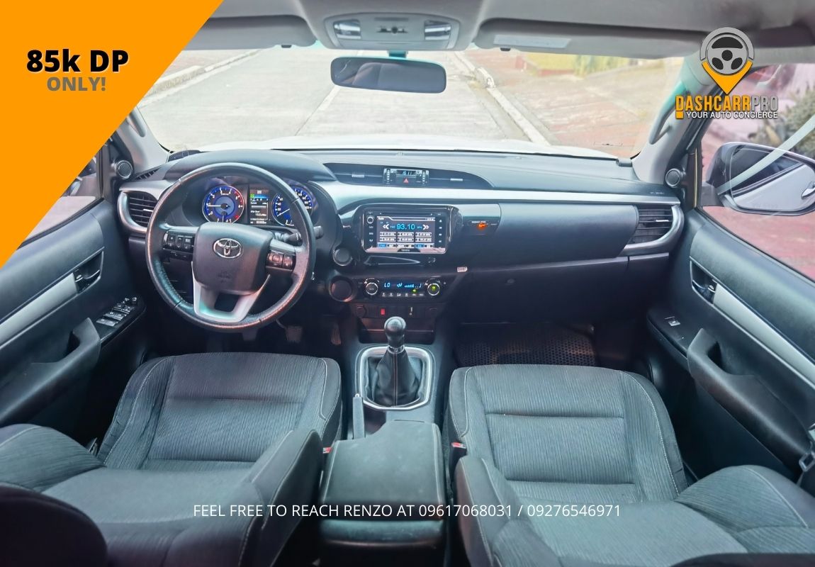 2017 Toyota Hilux G Manual