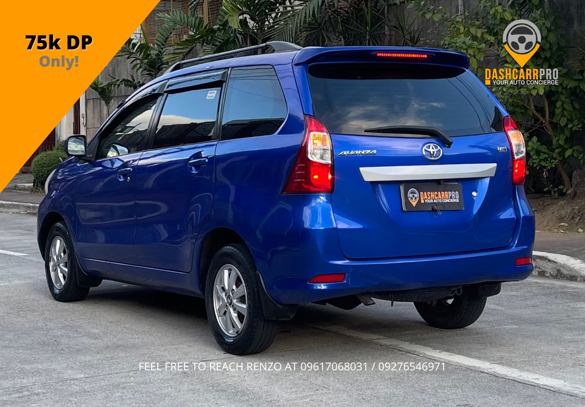 2016 Toyota Avanza 1.3 E Automatic