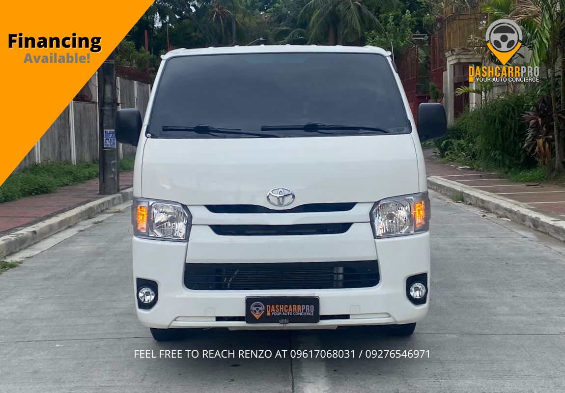 2018 Toyota HiAce Commuter Manual