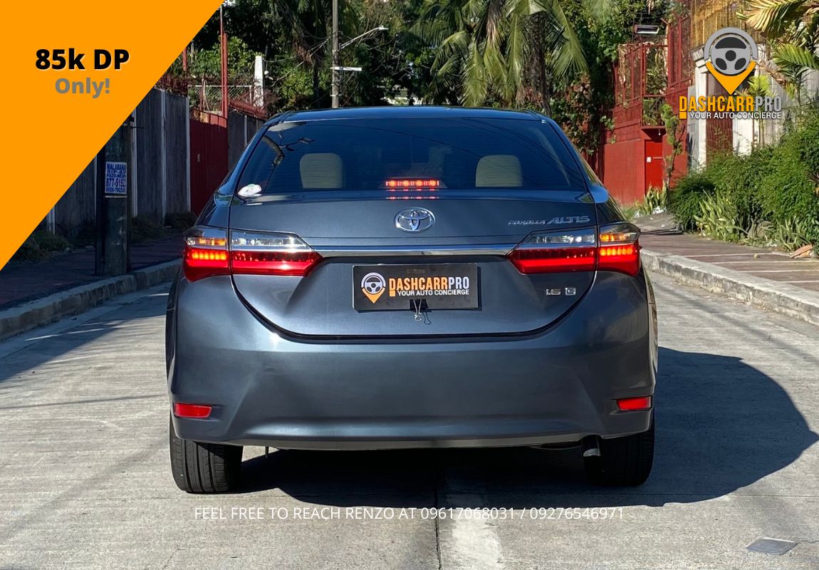2018 Toyota Altis 1.6 G Automatic
