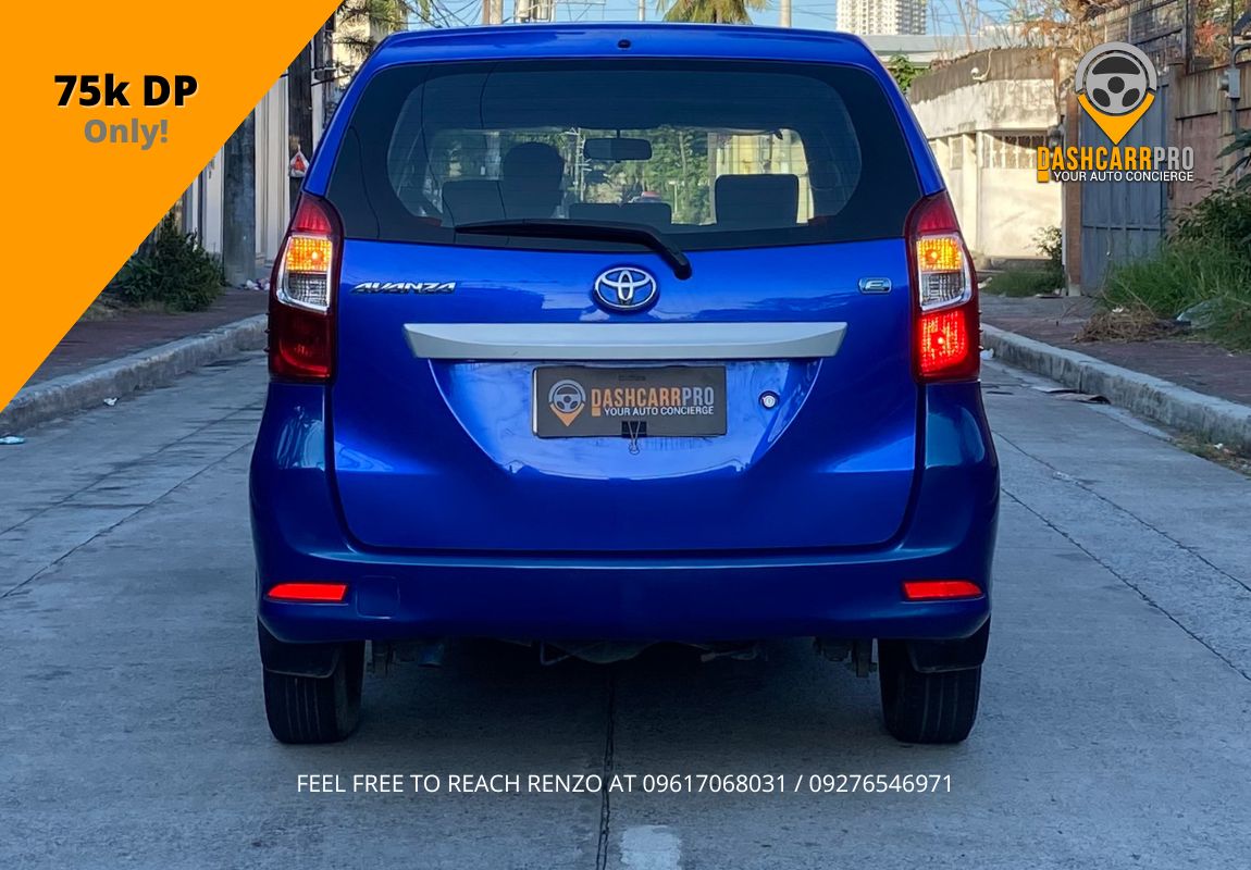 2016 Toyota Avanza 1.3 E Automatic