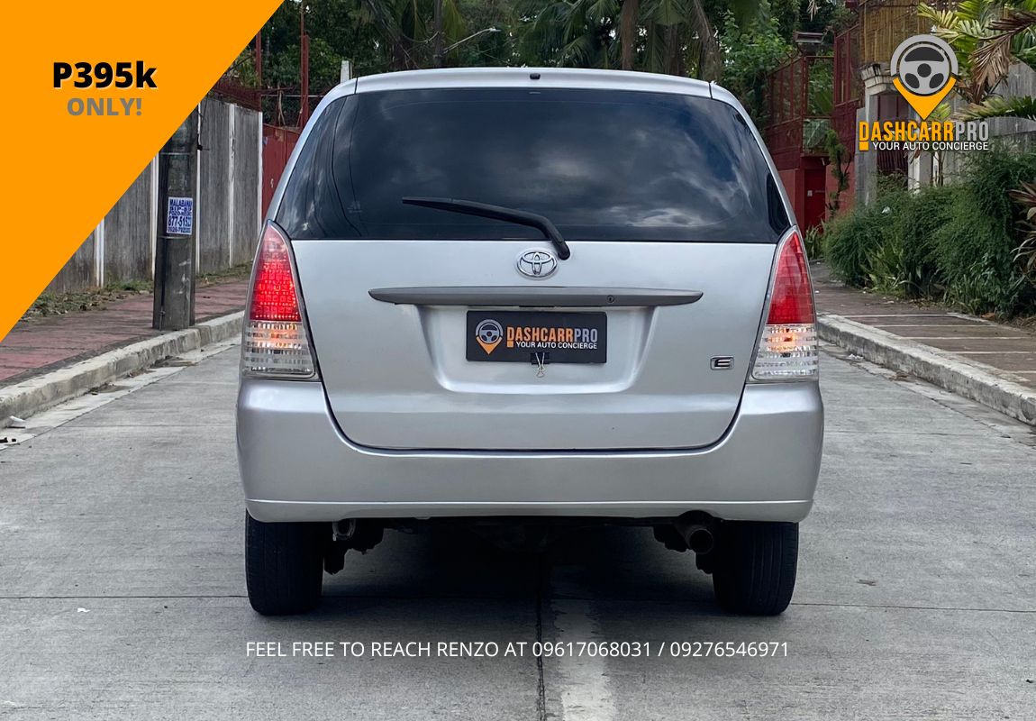 2006 Toyota Innova E MT