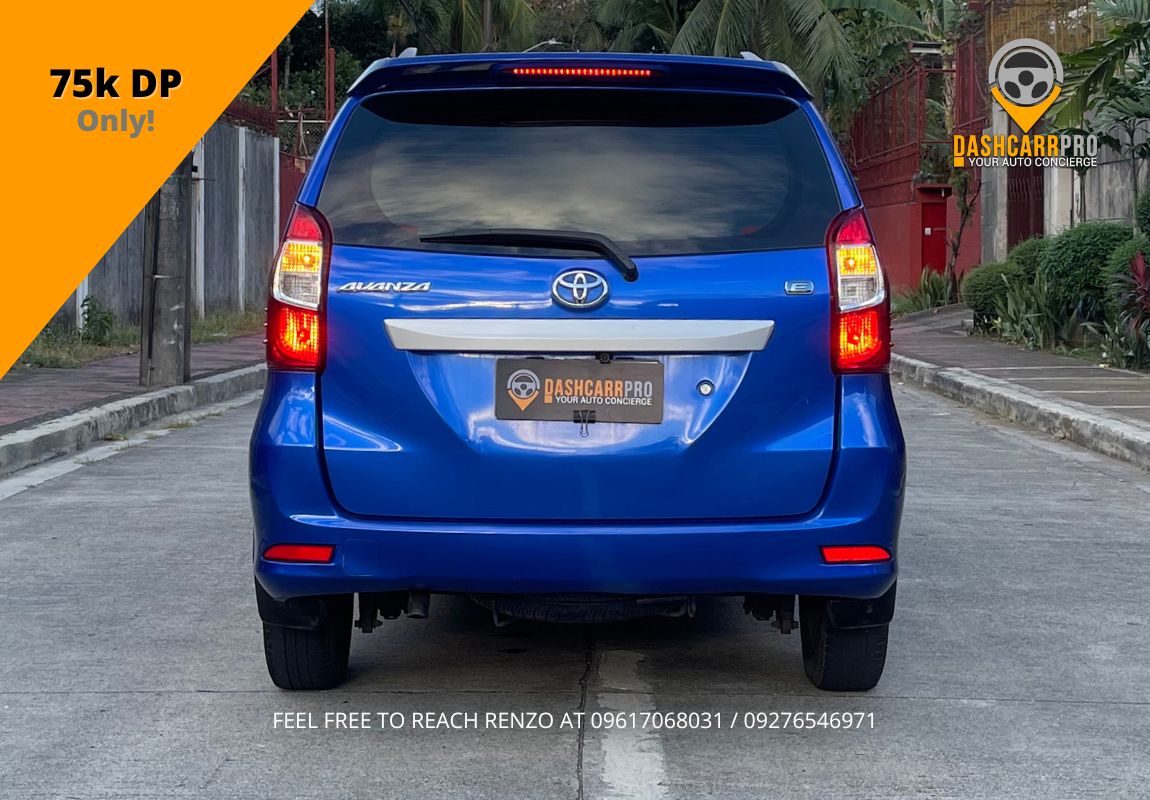 2016 Toyota Avanza 1.3 E Automatic
