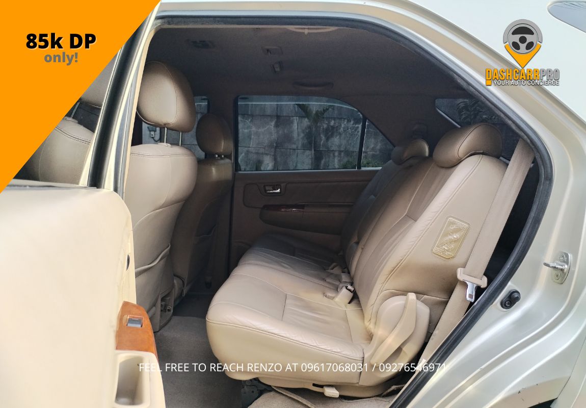 2010 Toyota Fortuner G Automatic