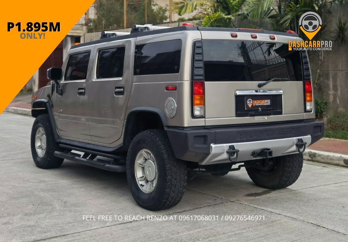 2003 Hummer H2 6.0 V8 Automatic