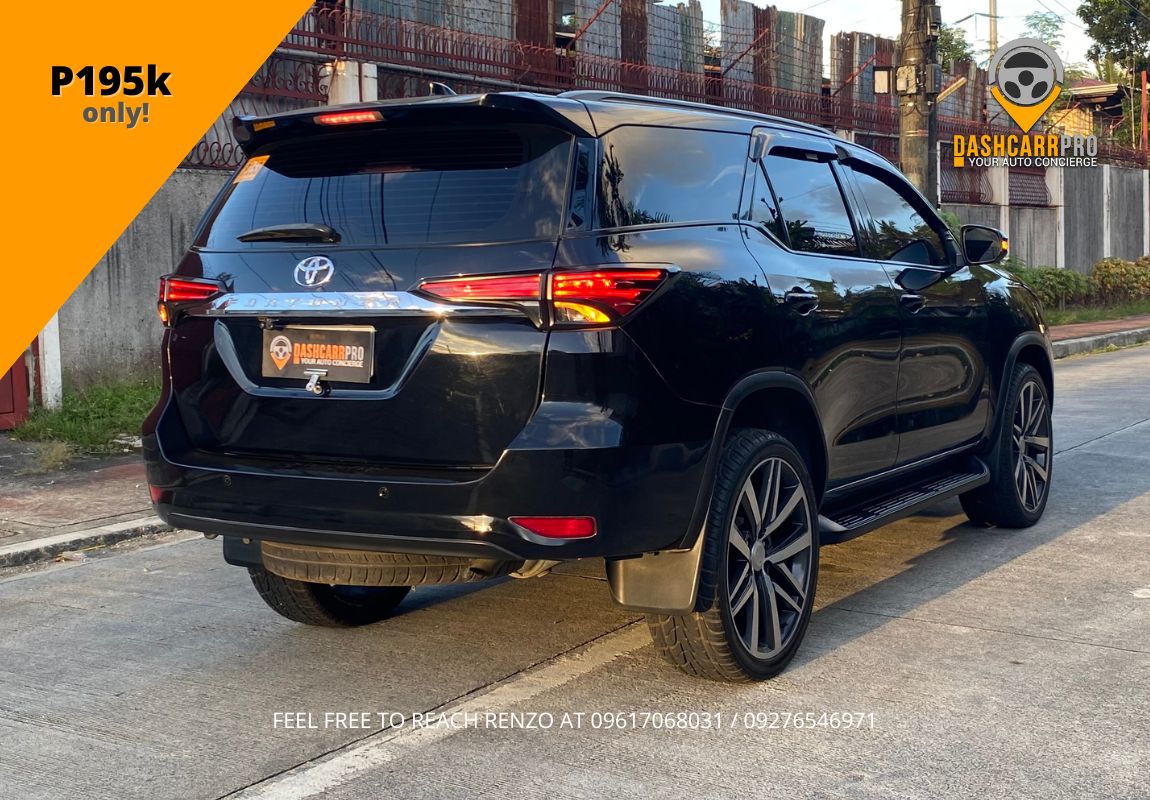 2020 Toyota Fortuner 4x2 Automatic