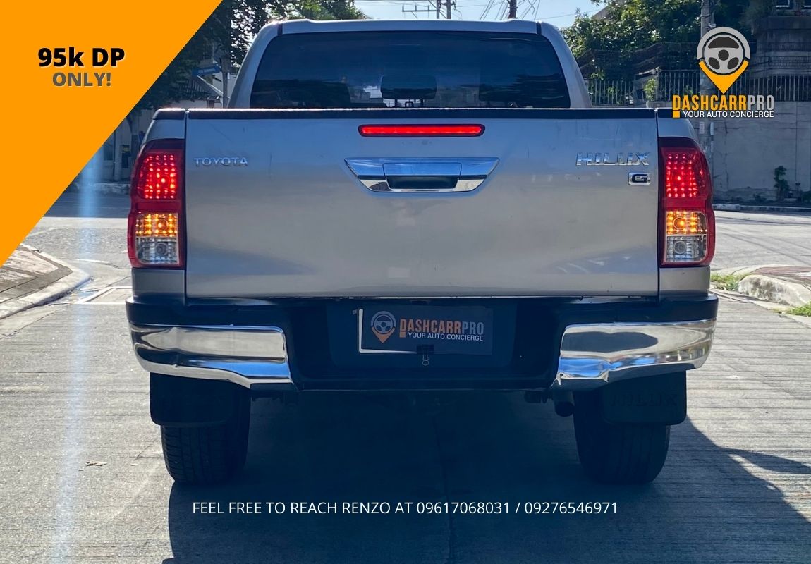 2018 Toyota Hilux G Manual