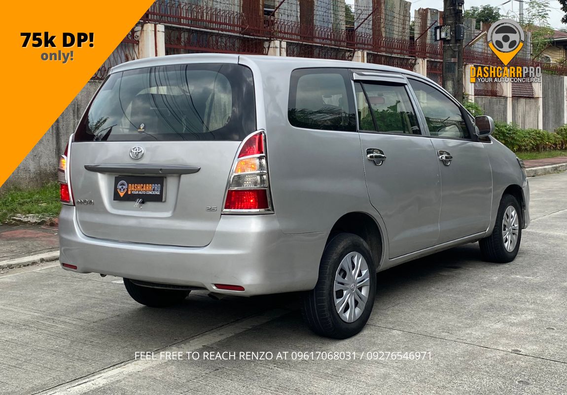 2016 Toyota Innova J Diesel MT