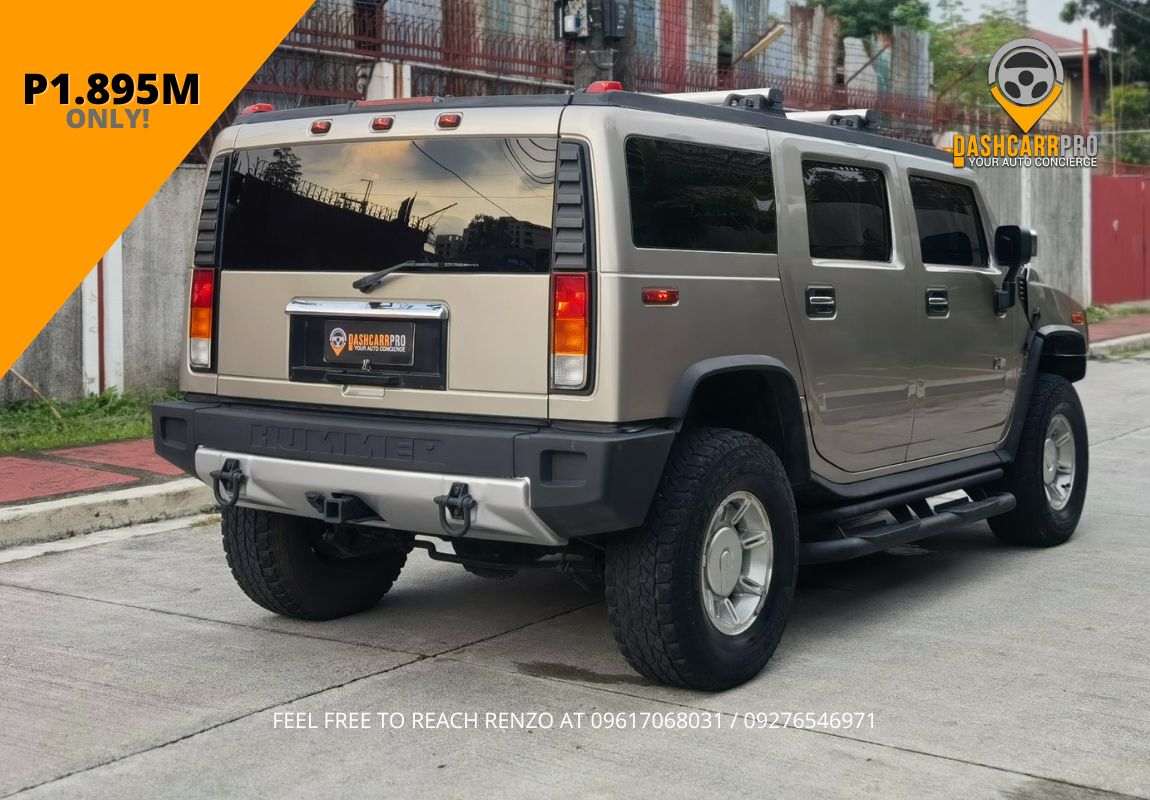 2003 Hummer H2 6.0 V8 Automatic