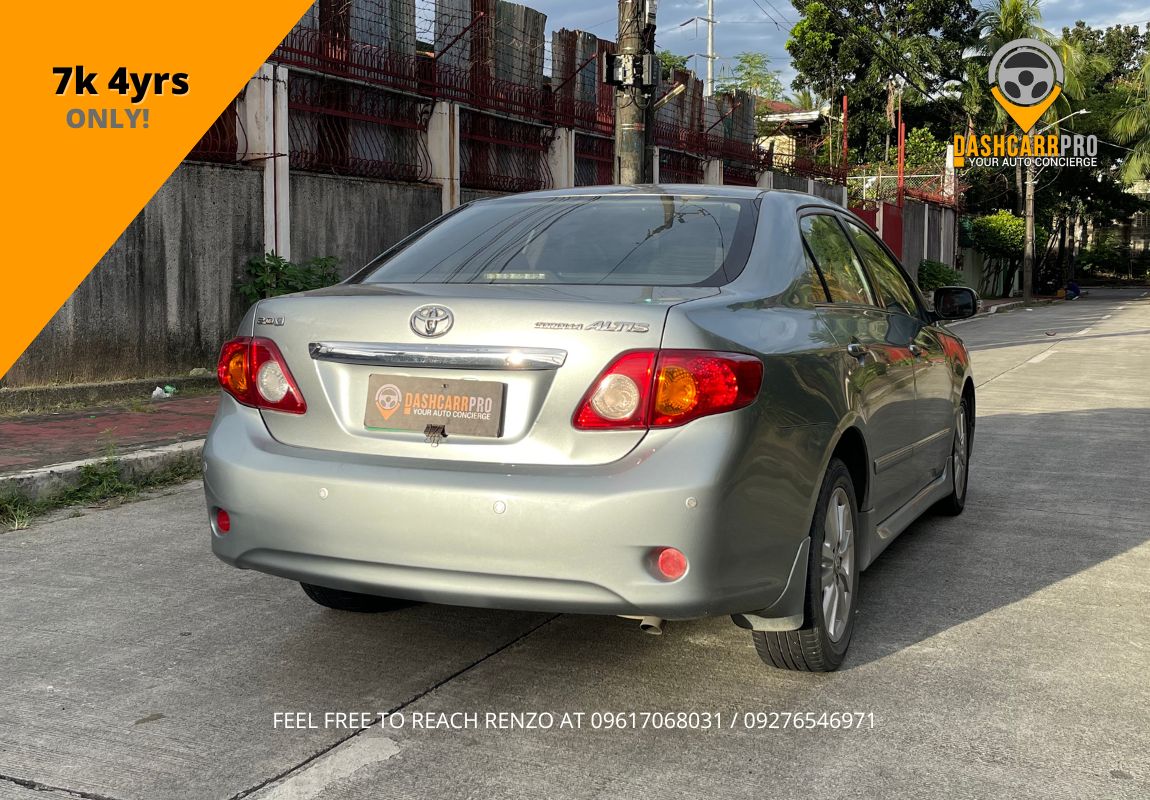 2009 Toyota Altis 2.0 V Automatic