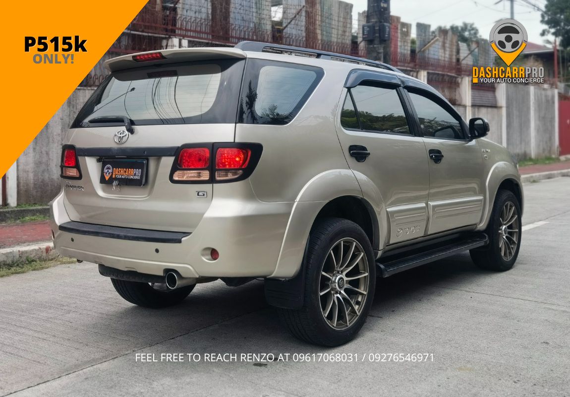 2008 Toyota Fortuner Automatic