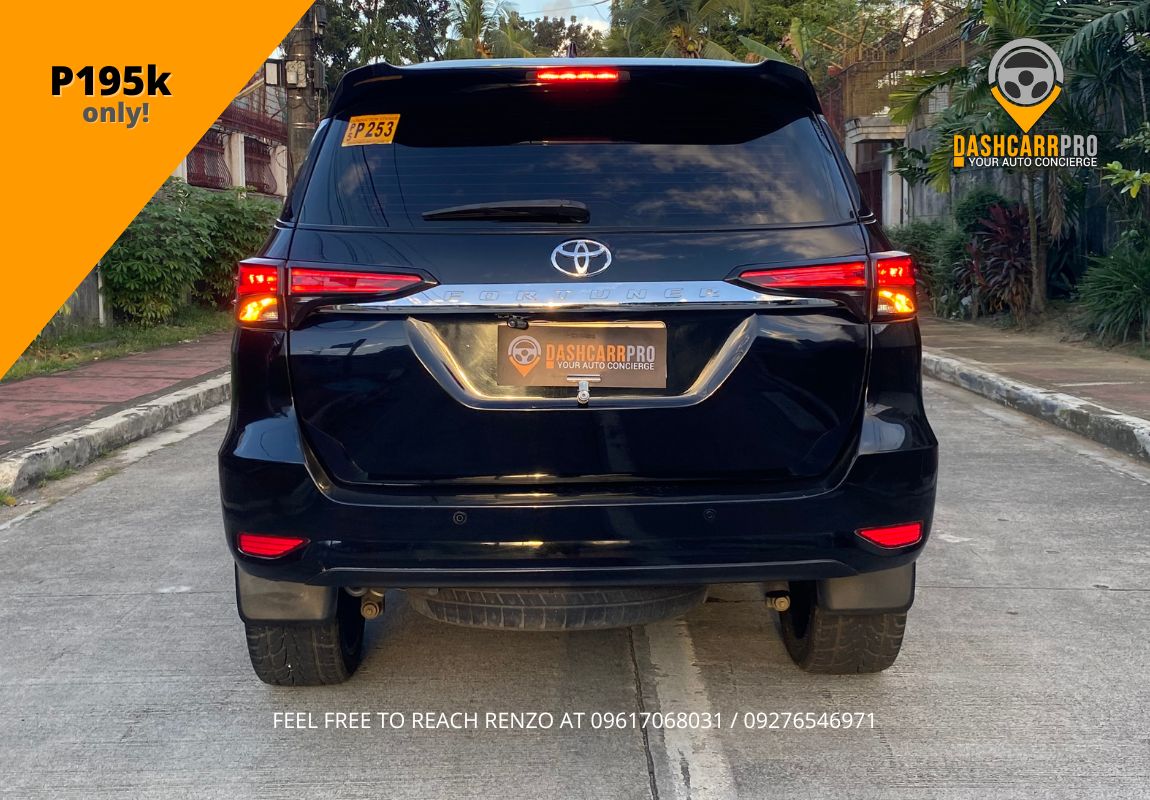 2020 Toyota Fortuner 4x2 Automatic