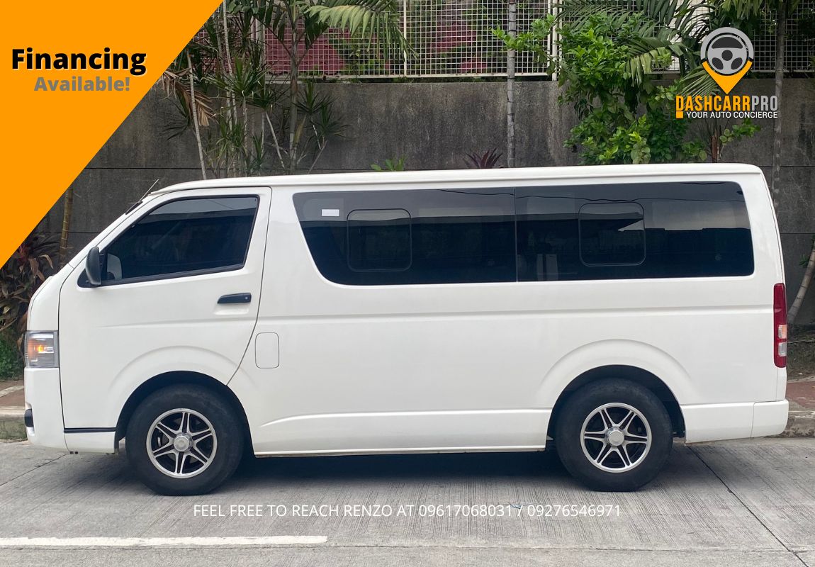 2018 Toyota HiAce Commuter Manual