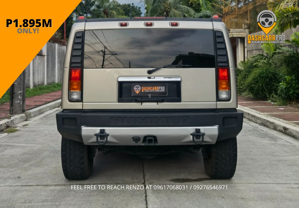 2003 Hummer H2 6.0 V8 Automatic