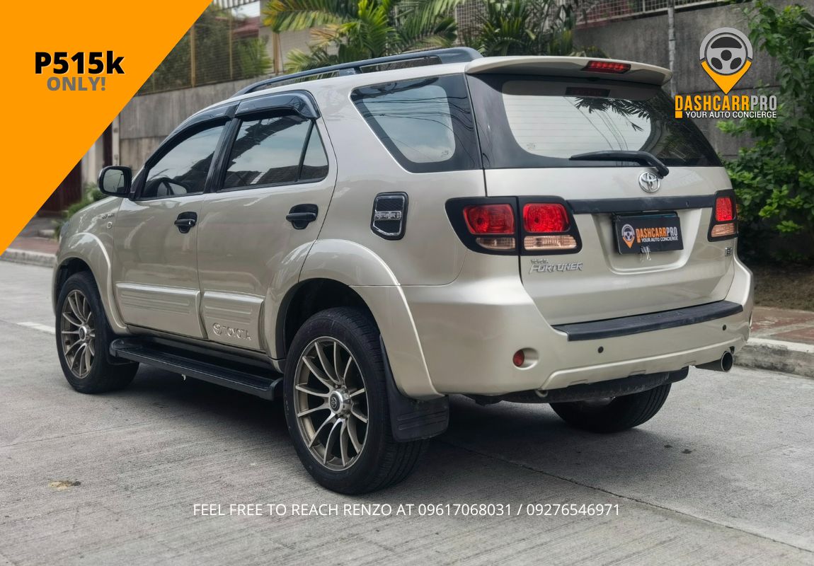 2008 Toyota Fortuner Automatic