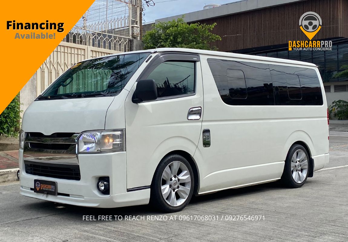 Hiace fashion commuter 2015