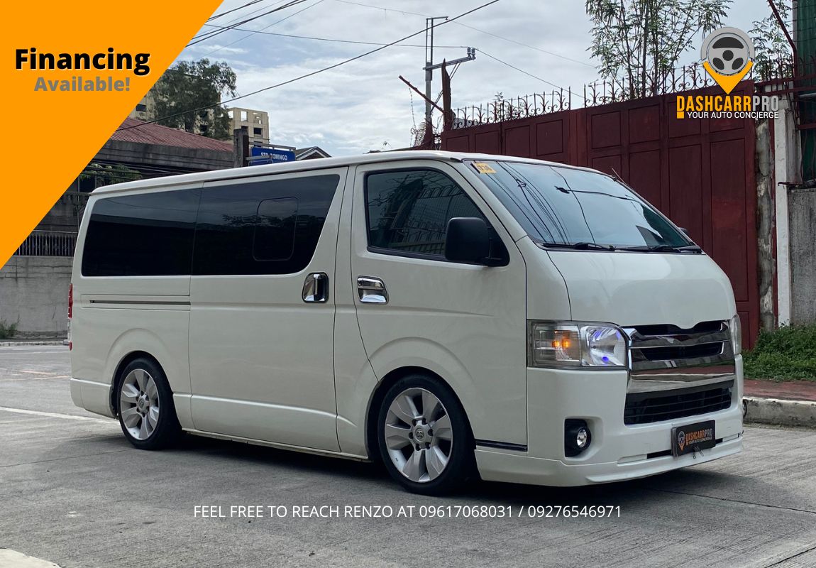 2015 Toyota HiAce Commuter Manual