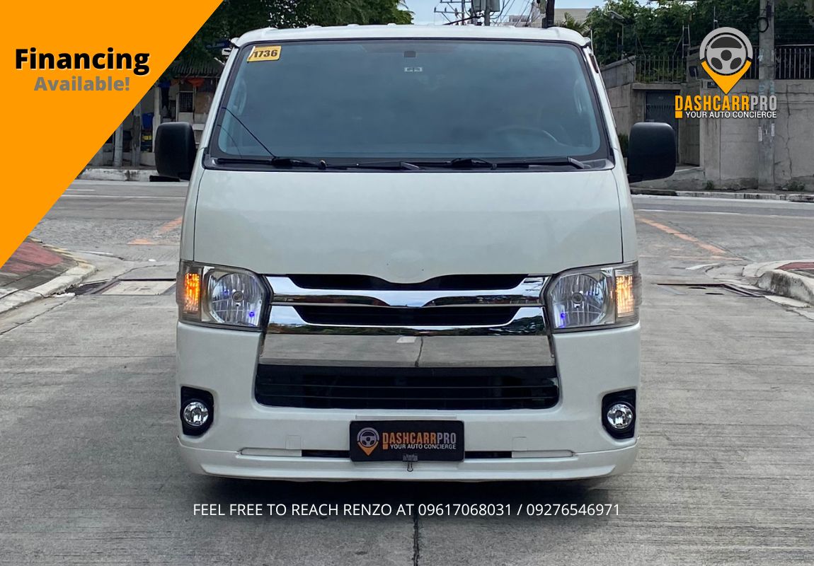 2015 Toyota HiAce Commuter Manual