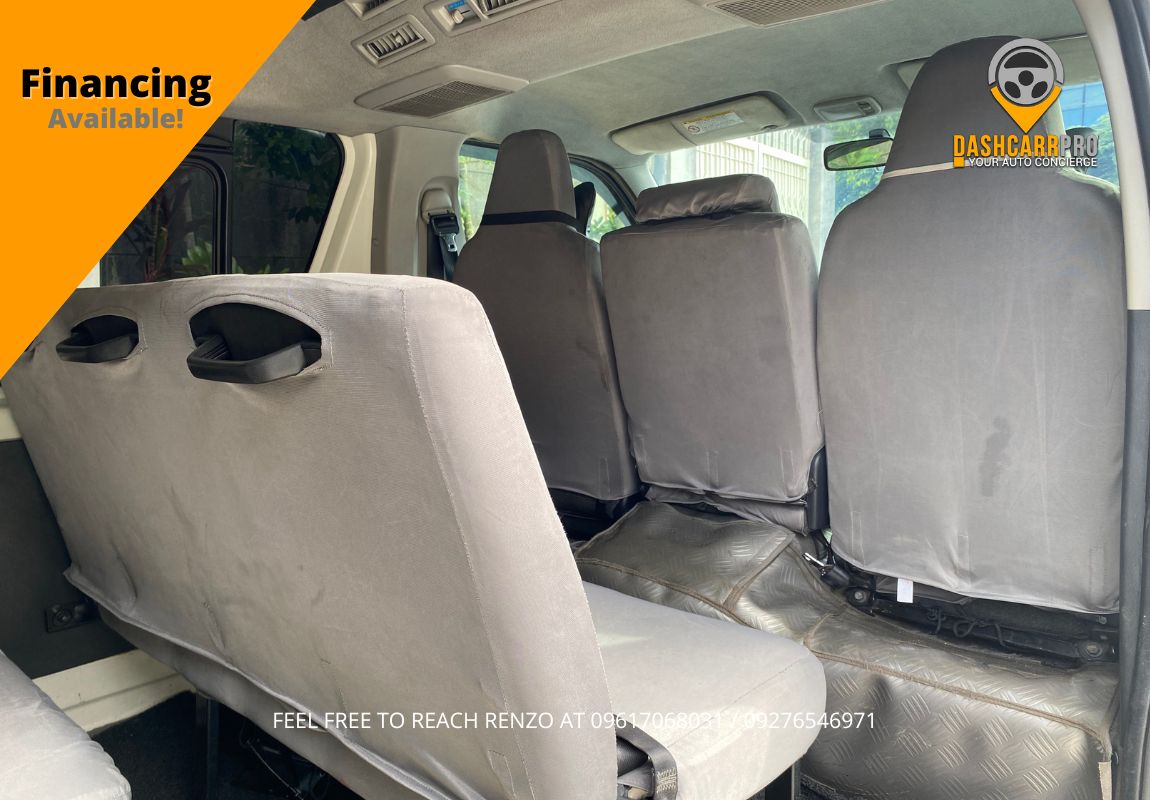 2015 Toyota HiAce Commuter Manual