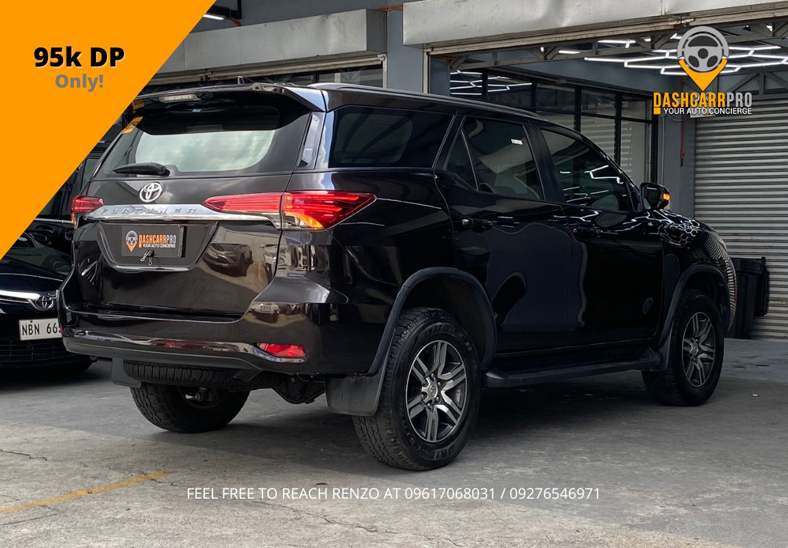 2017 Toyota Fortuner 4x2 Automatic