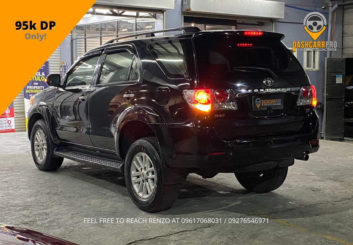 2012 Toyota Fortuner 4x2 Automatic